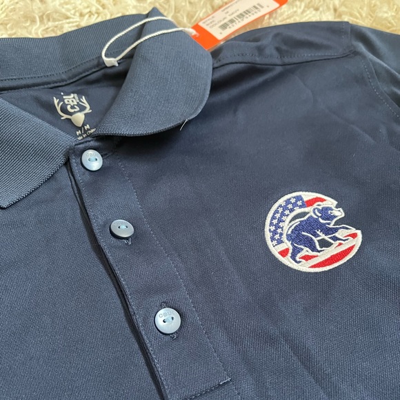 NEW WITH TAGS - Chicago Cubs Golf Polo - Picture 3 of 4